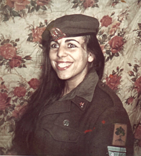 ברוריה פרץ - חיילת